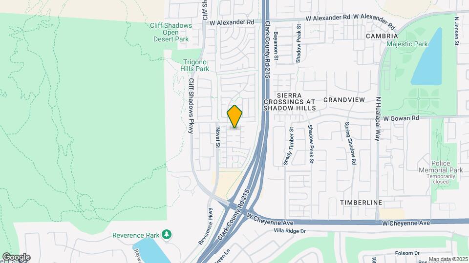 10545 Coal Canyon Ave Map and Location Details