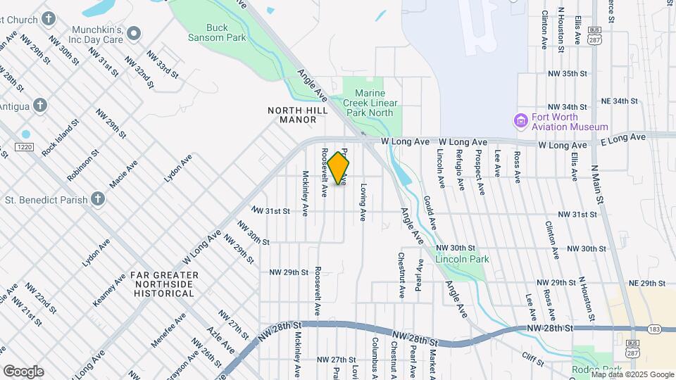 3115 Prairie Ave Map and Location Details