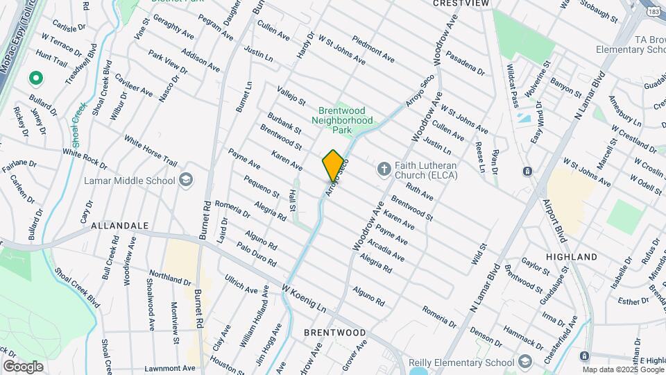 1515 Karen Ave Mapa y Detalles de la Ubicación