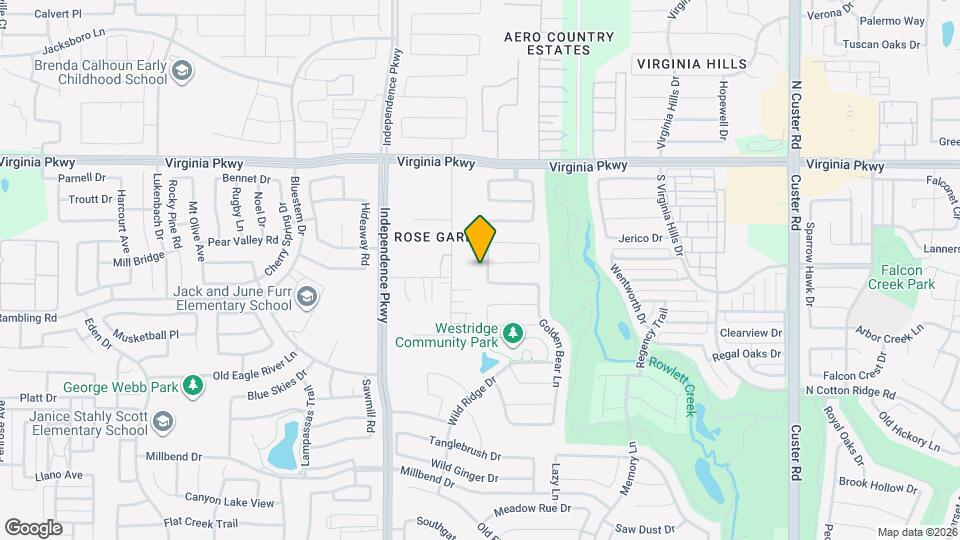 608 Byron Nelson Dr Map and Location Details