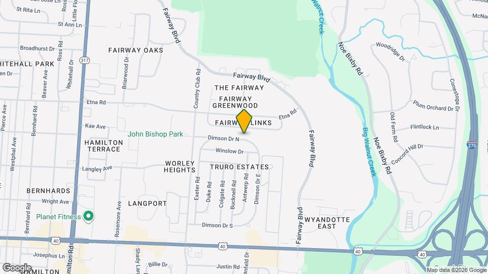 5080 Dimson Dr N Map and Location Details