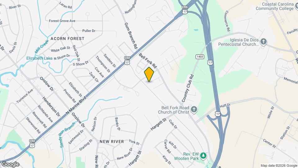 100 Caviness Dr Map and Location Details