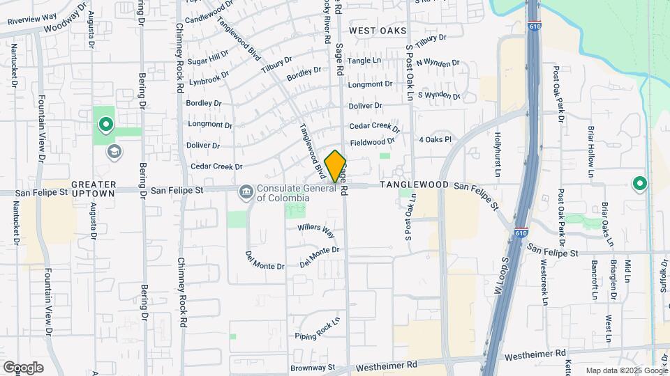 5201 San Felipe St Mapa y Detalles de la Ubicación