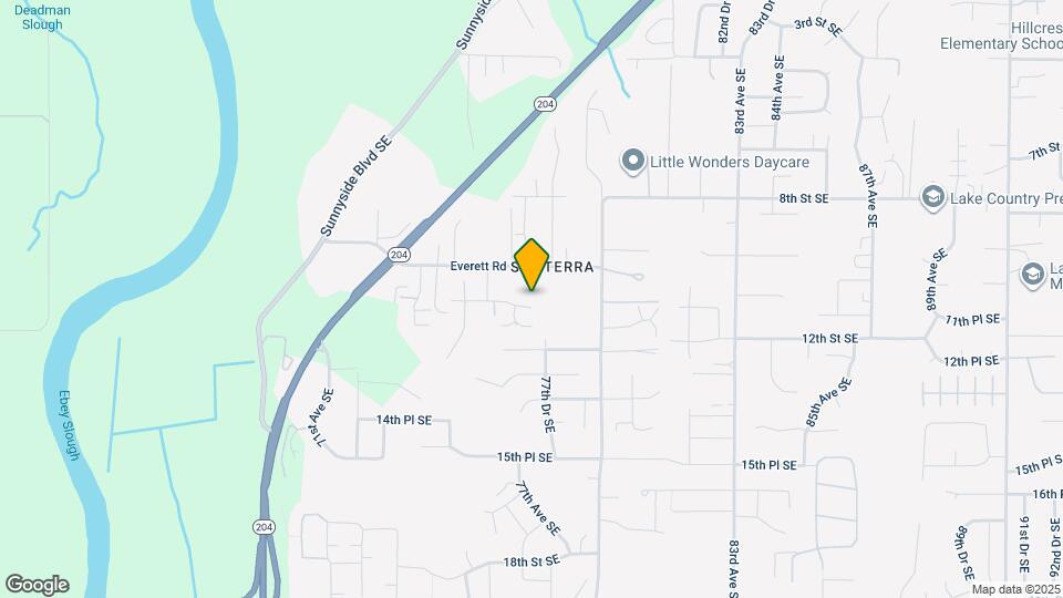 7619 11th Pl SE Map and Location Details