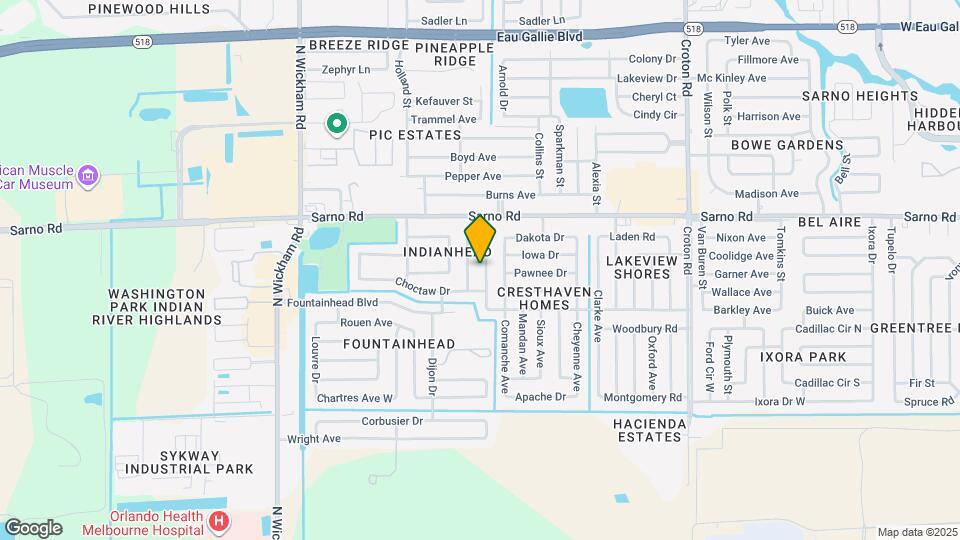 780 Osage Ave Map and Location Details