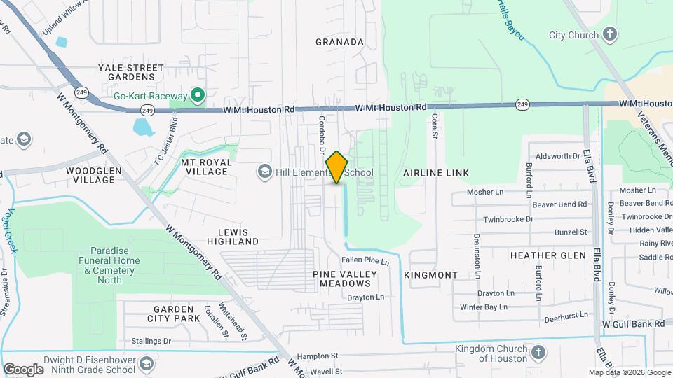 11018 Pine Desert Ln Map and Location Details