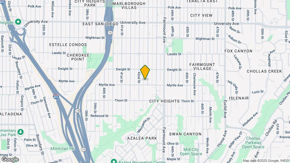 3522 Van Dyke Ave Map and Location Details