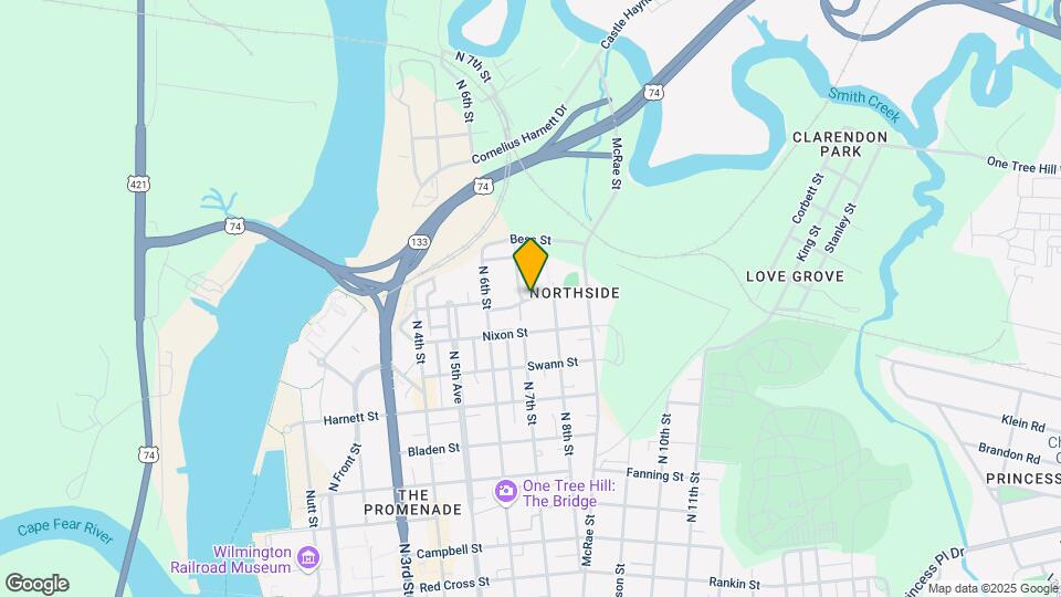 710 Taylor St Map and Location Details