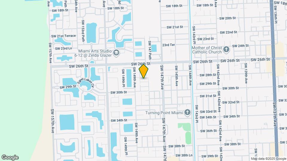 14843 SW 28 Ln Map and Location Details