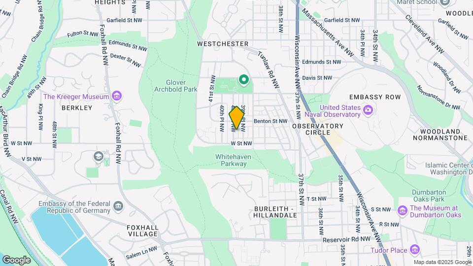 2215 40th St NW Map and Location Details