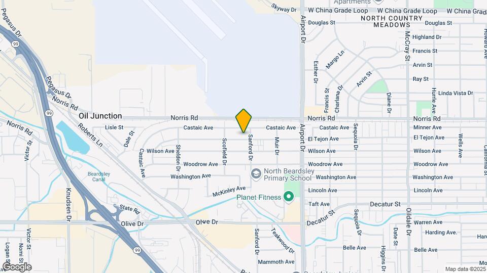 1104 El Tejon Ave-Unit -1104 El Tejon Ave #B Map and Location Details