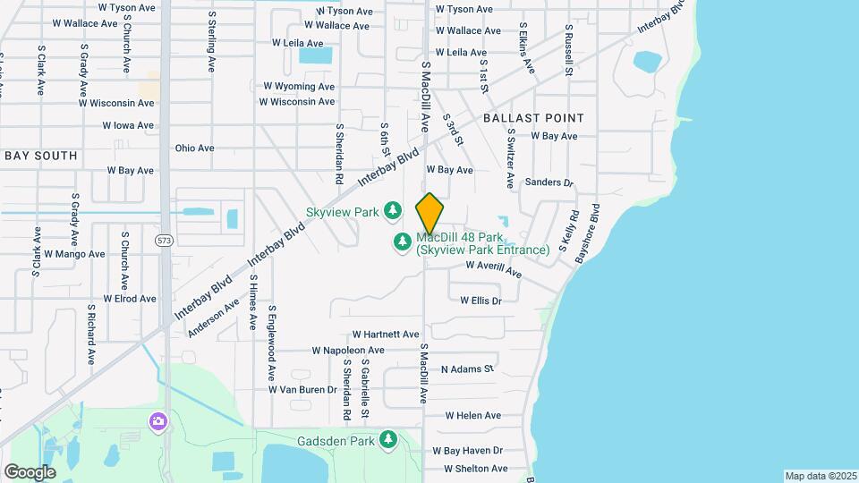 6332 S MacDill Ave Map and Location Details