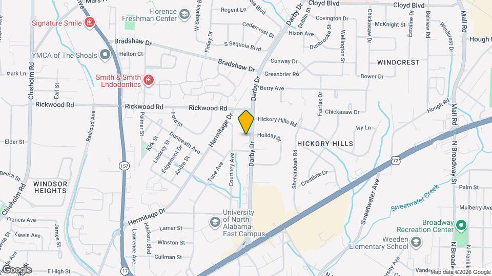 Darby Place Map and Location Details