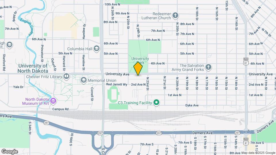 2327 University Ave Map and Location Details