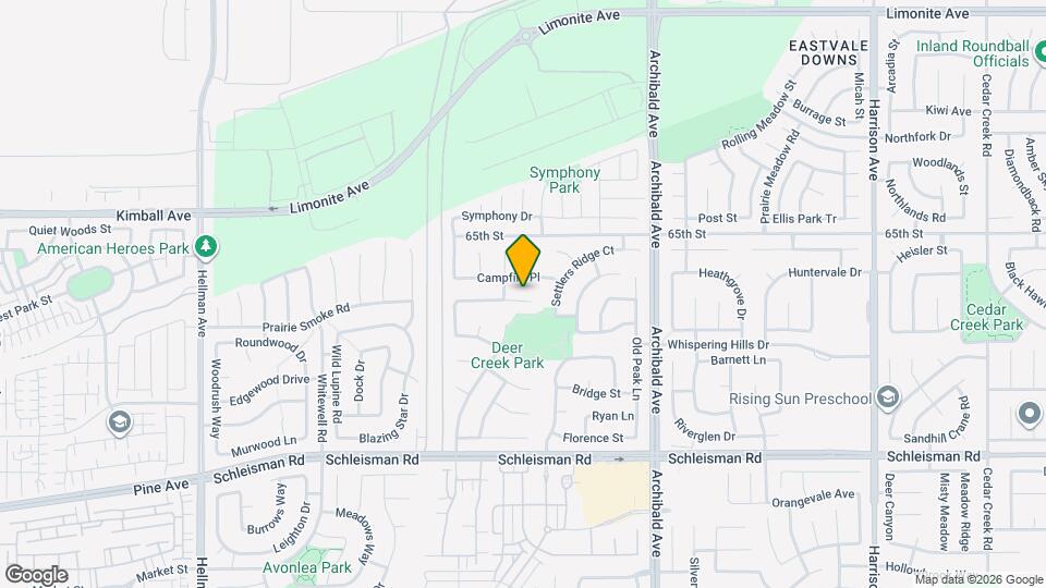 14440 Sleepy Creek Dr Map and Location Details