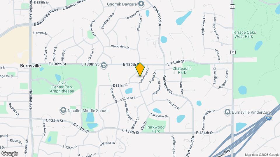 13020 Lakeview Dr Mapa y Detalles de la Ubicación