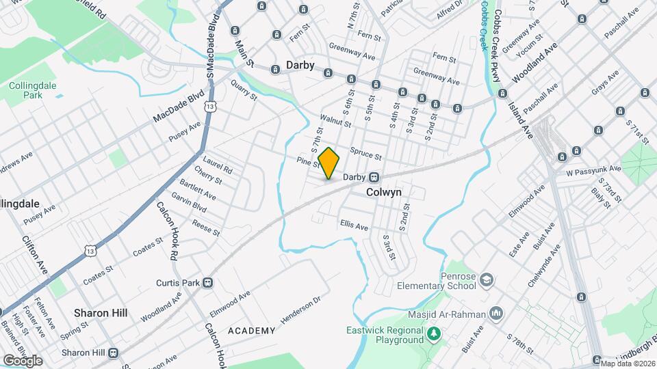 542 Keystone Ave Map and Location Details