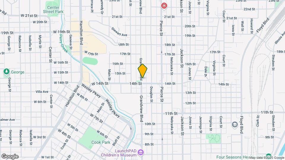 1408 Grandview Blvd Map and Location Details