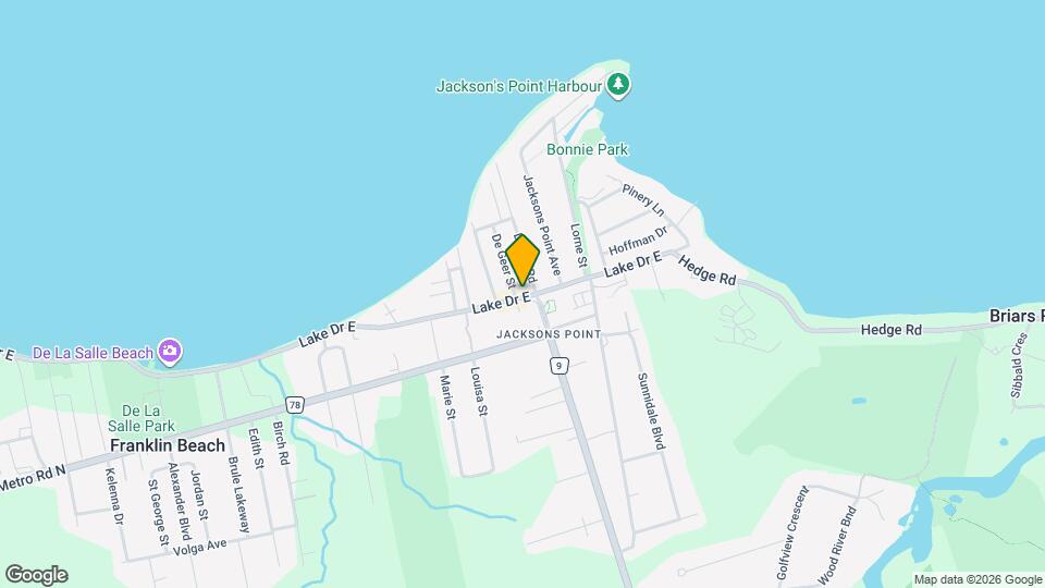 930 Lake Dr E Map and Location Details