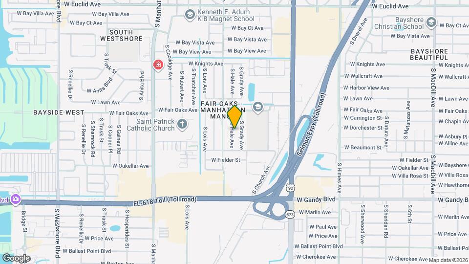 4516 S Hale Ave Map and Location Details