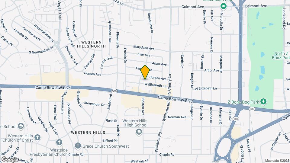 8024 W Elizabeth Ln Map and Location Details