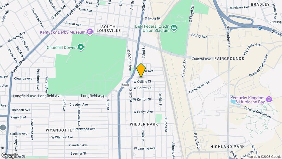 203 W Collins Ct Map and Location Details
