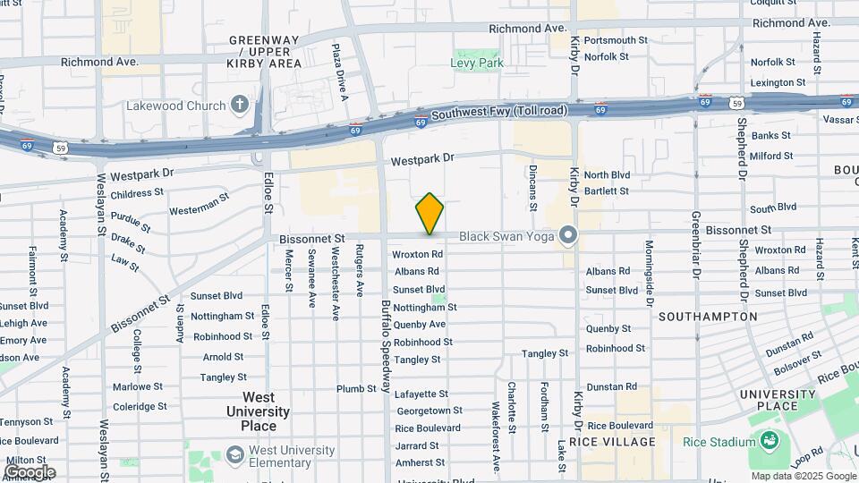 3017 Bissonnet St Map and Location Details