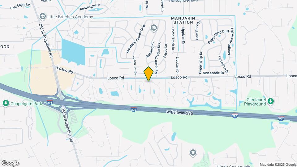 11168 Cloverhill Cir W Map and Location Details