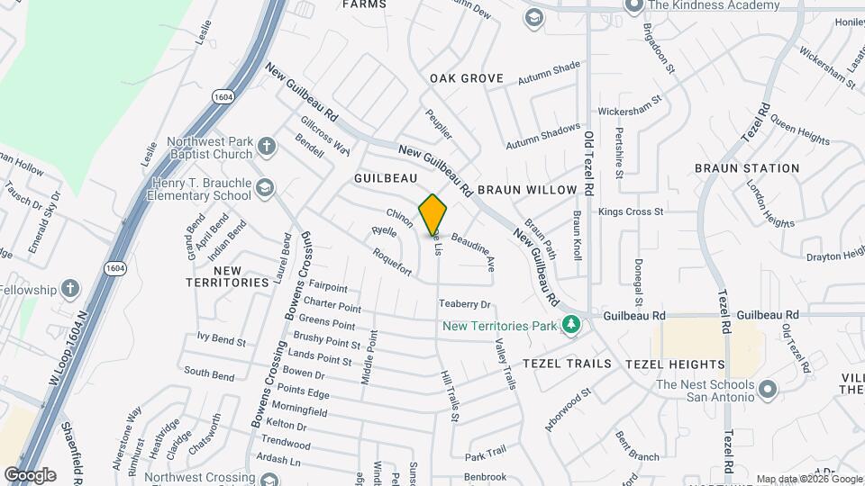 8943 Rue De Lis Map and Location Details