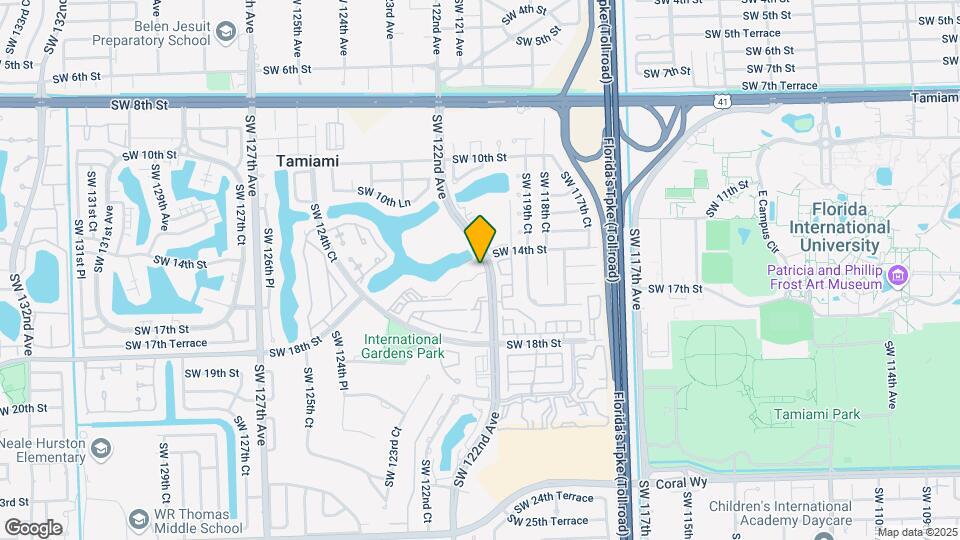 12209 SW 14th Ln Map and Location Details