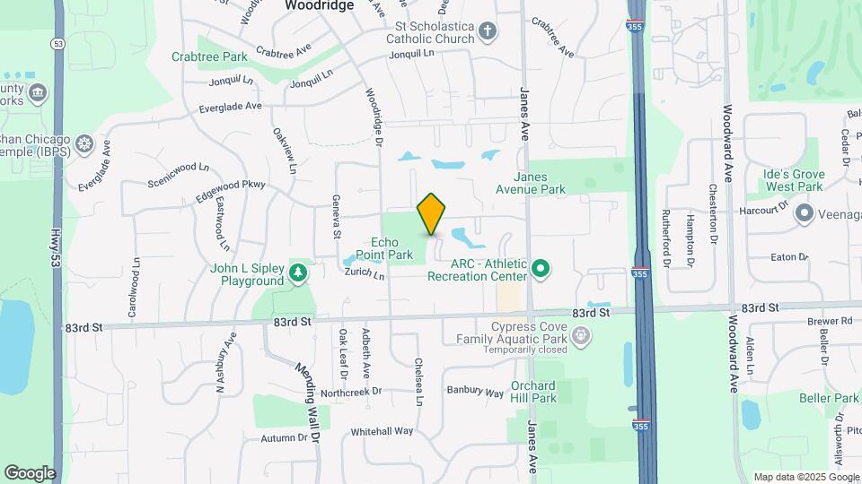 2556 Waterbury Dr Map and Location Details