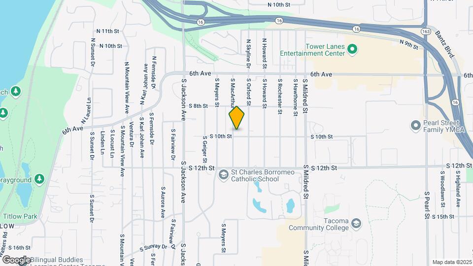 841 S MacArthur St Map and Location Details