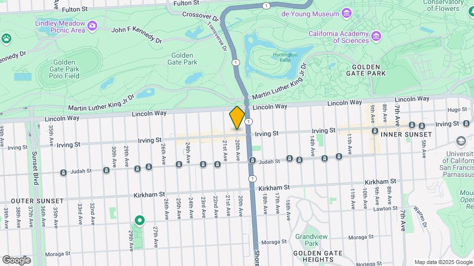 1292 20th Ave Mapa y Detalles de la Ubicación