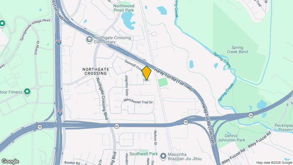 622 Timberstand Ln Map and Location Details