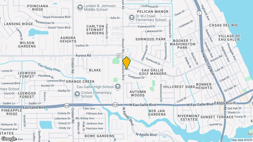 1583 White Cap Way Map and Location Details