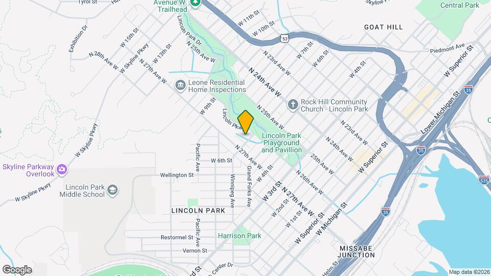 2615 W 6th St Mapa y Detalles de la Ubicación