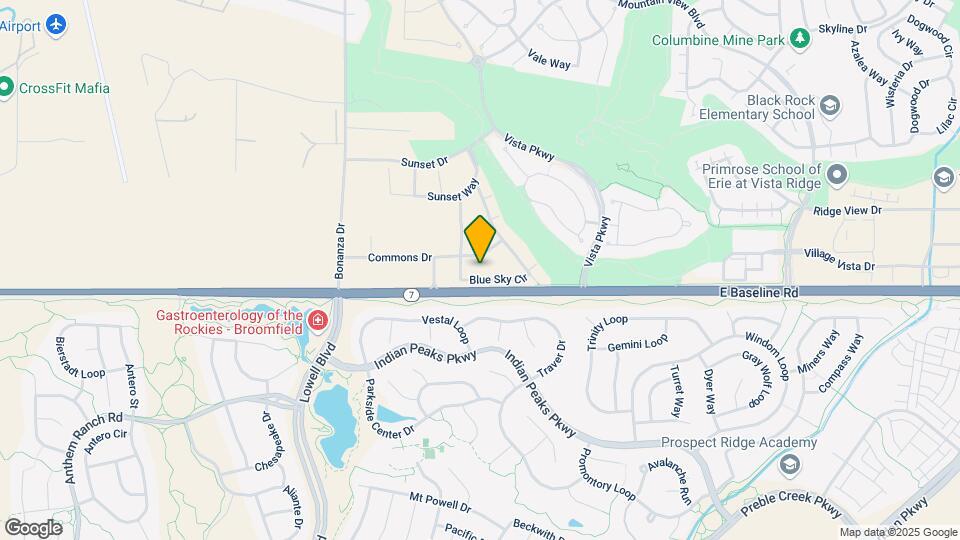 1465 Blue Sky Cir, Unit 17-104 Map and Location Details