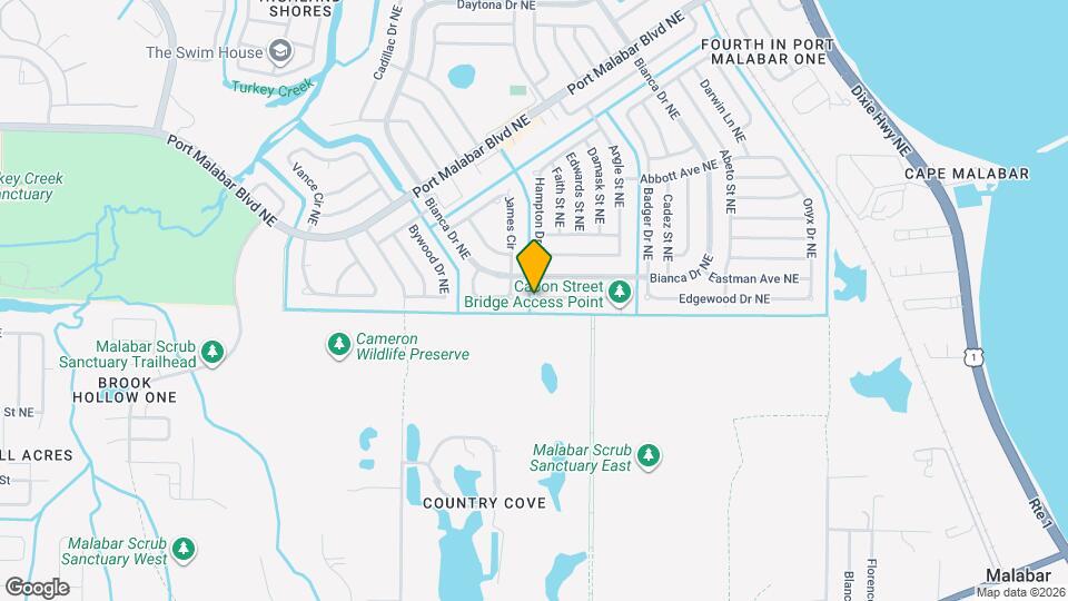636 Hampton Dr NE Map and Location Details