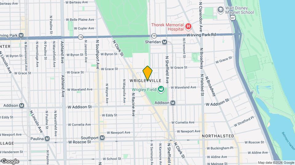 3719 N Clifton Ave, Unit J03P Map and Location Details