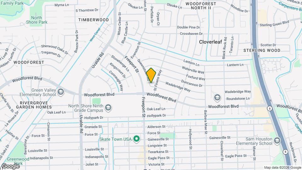 13915 Roundstone Ln Map and Location Details