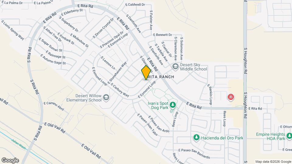 9647 E Banbridge St Map and Location Details