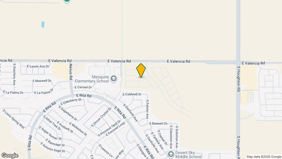 9629 E Friedel Dr Mapa y Detalles de la Ubicación