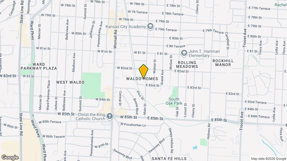 8234 Main St Map and Location Details