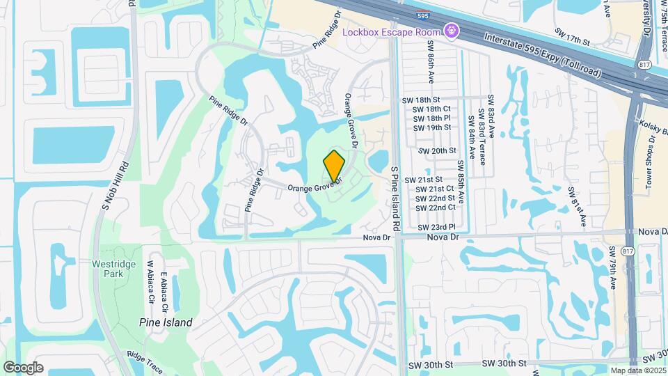 2161 Orange Grove Dr Map and Location Details