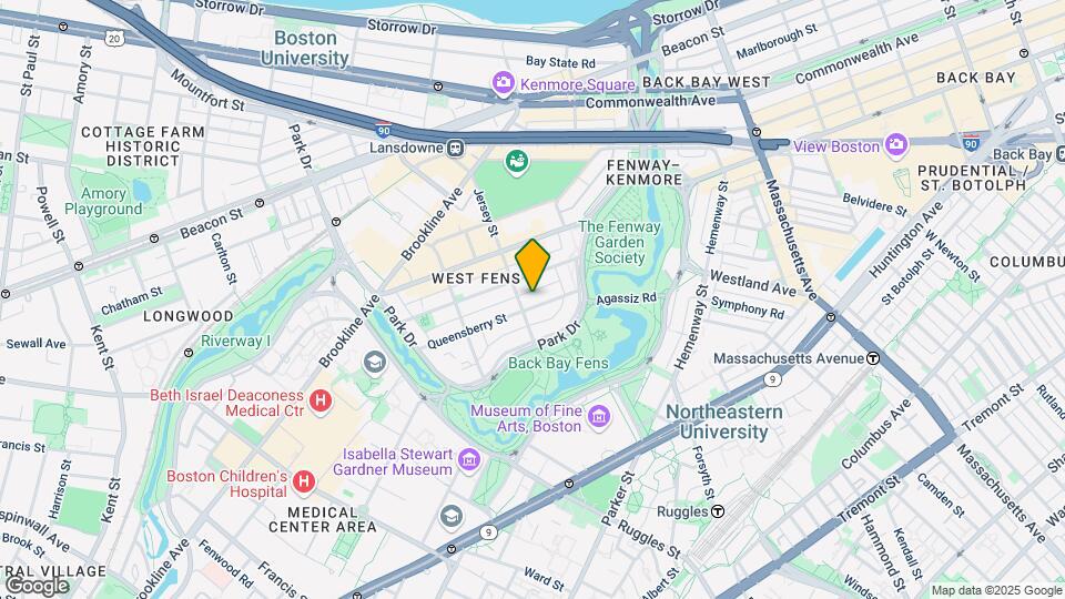35 Queensberry St, Unit 2 Map and Location Details