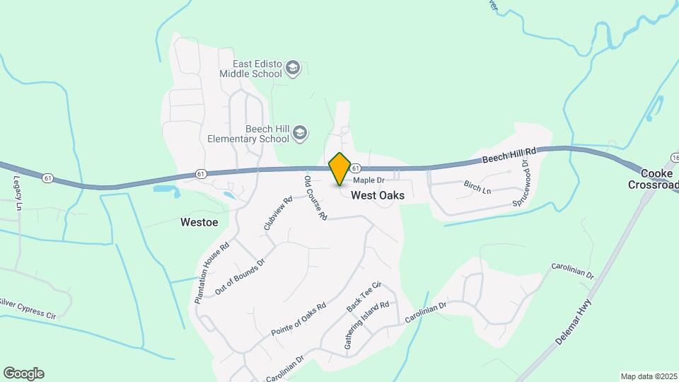 174 Sweet Gum Dr Mapa y Detalles de la Ubicación