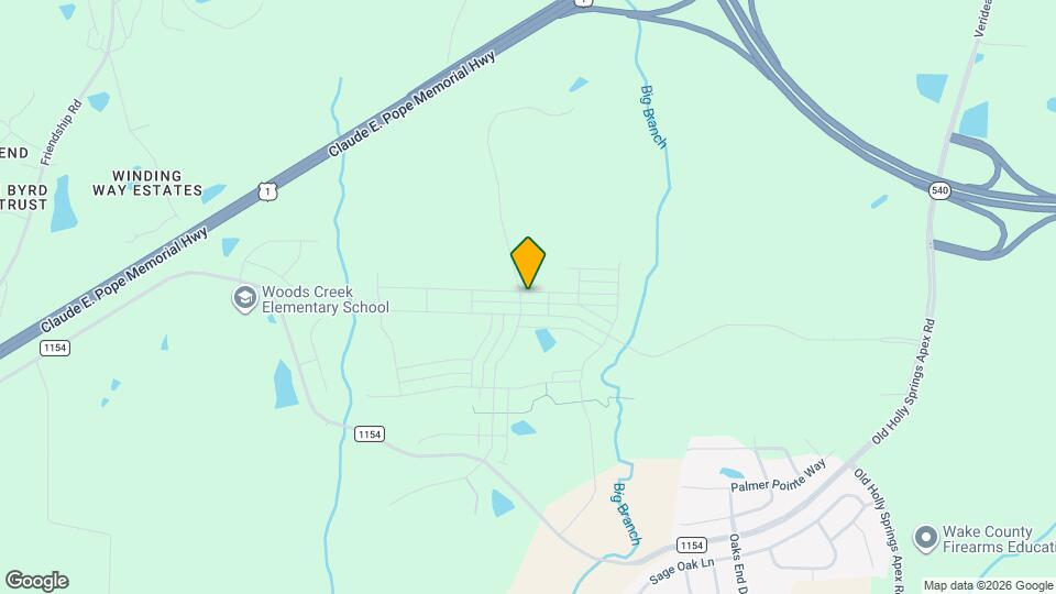 409 Deercroft Dr Map and Location Details