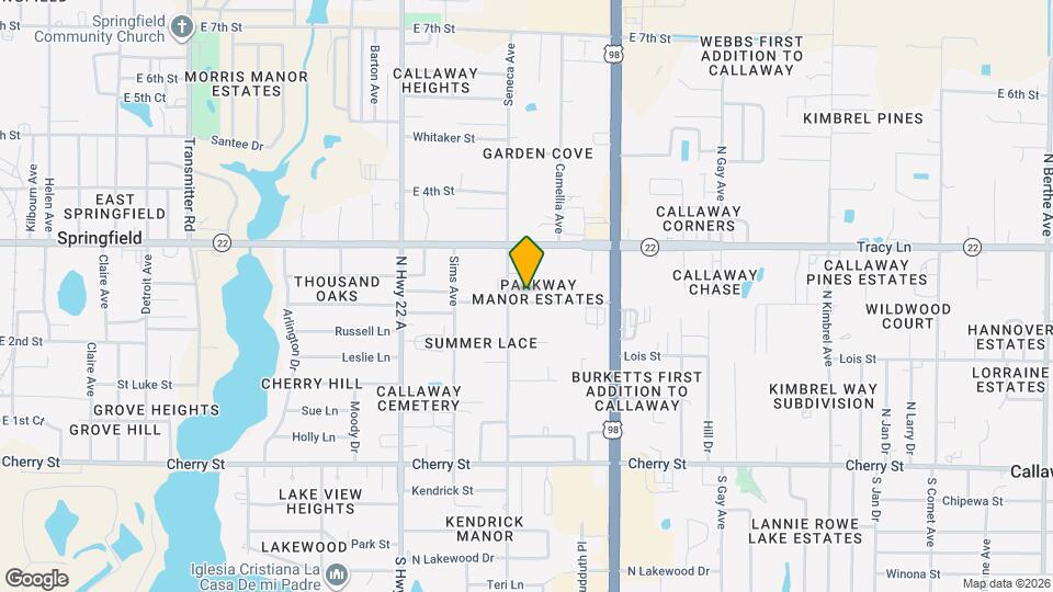 5314 Ella St Map and Location Details