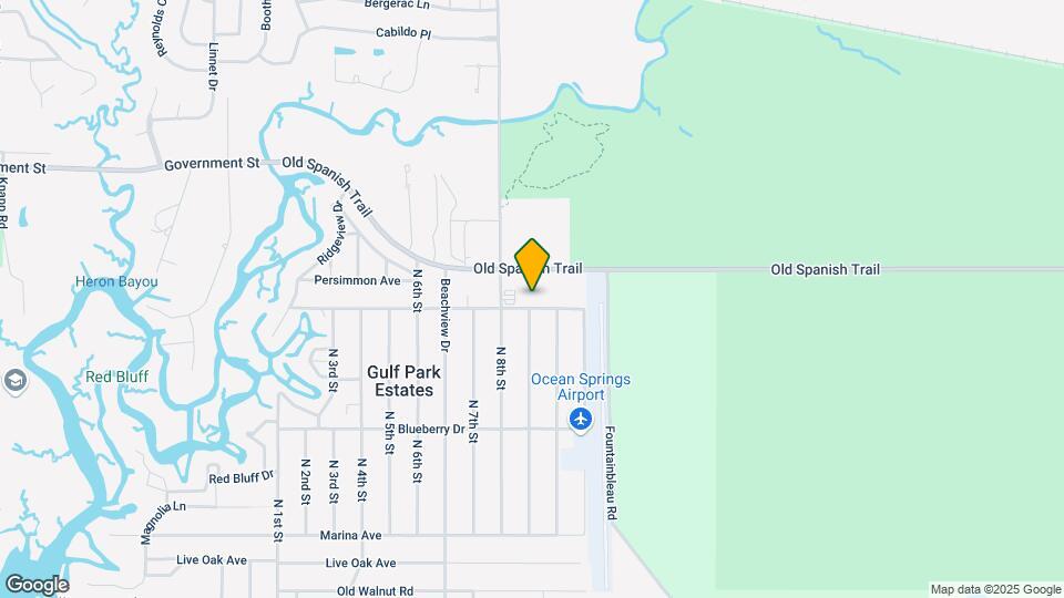 8768 Palmetto Dr Map and Location Details