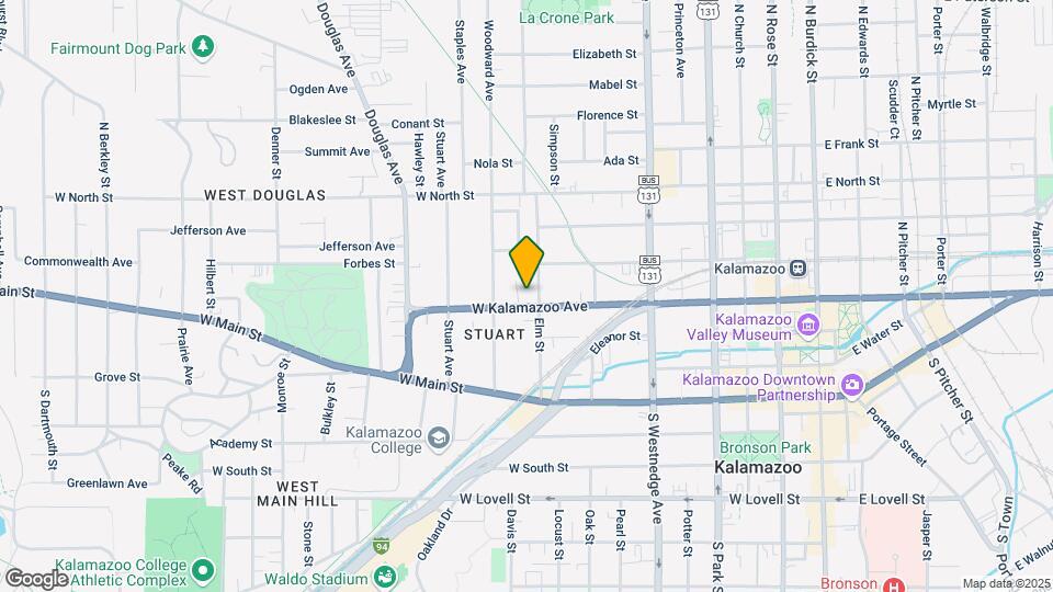 808 W Kalamazoo Ave Map and Location Details